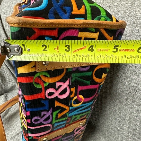 Dooney and Bourke doodle print laptop bag/tote bag - Picture 6 of 12